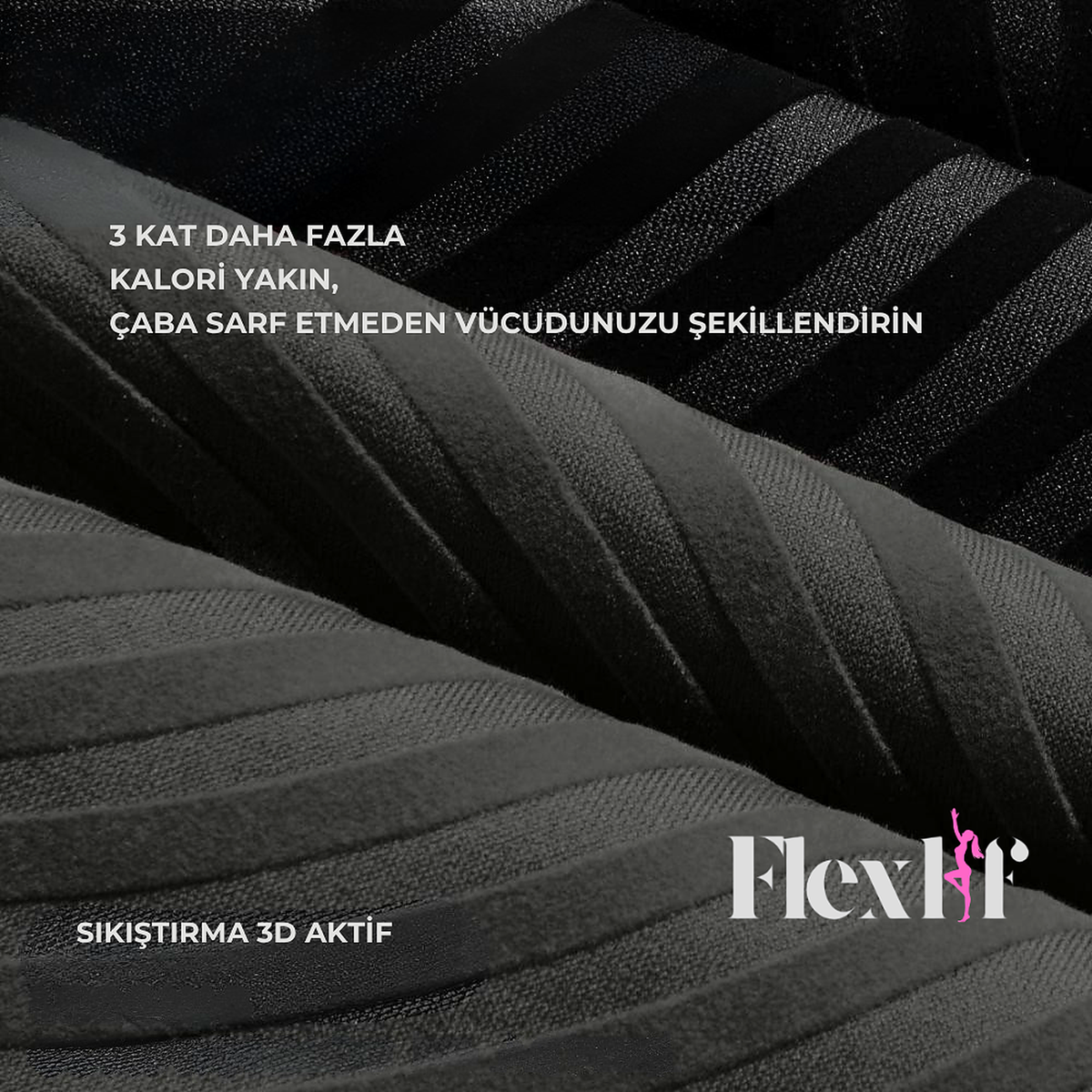 ©Flexlif 4'ü Bir Arada Etki Tayt - Selülit, Varis, Lipödem, Zayıflama