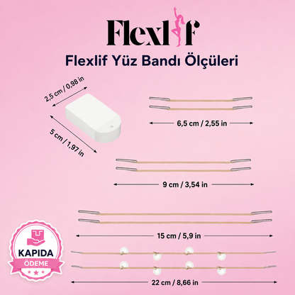 Flexlif Yüz Bölgesi Şeffaf Toparlayıcı Bant