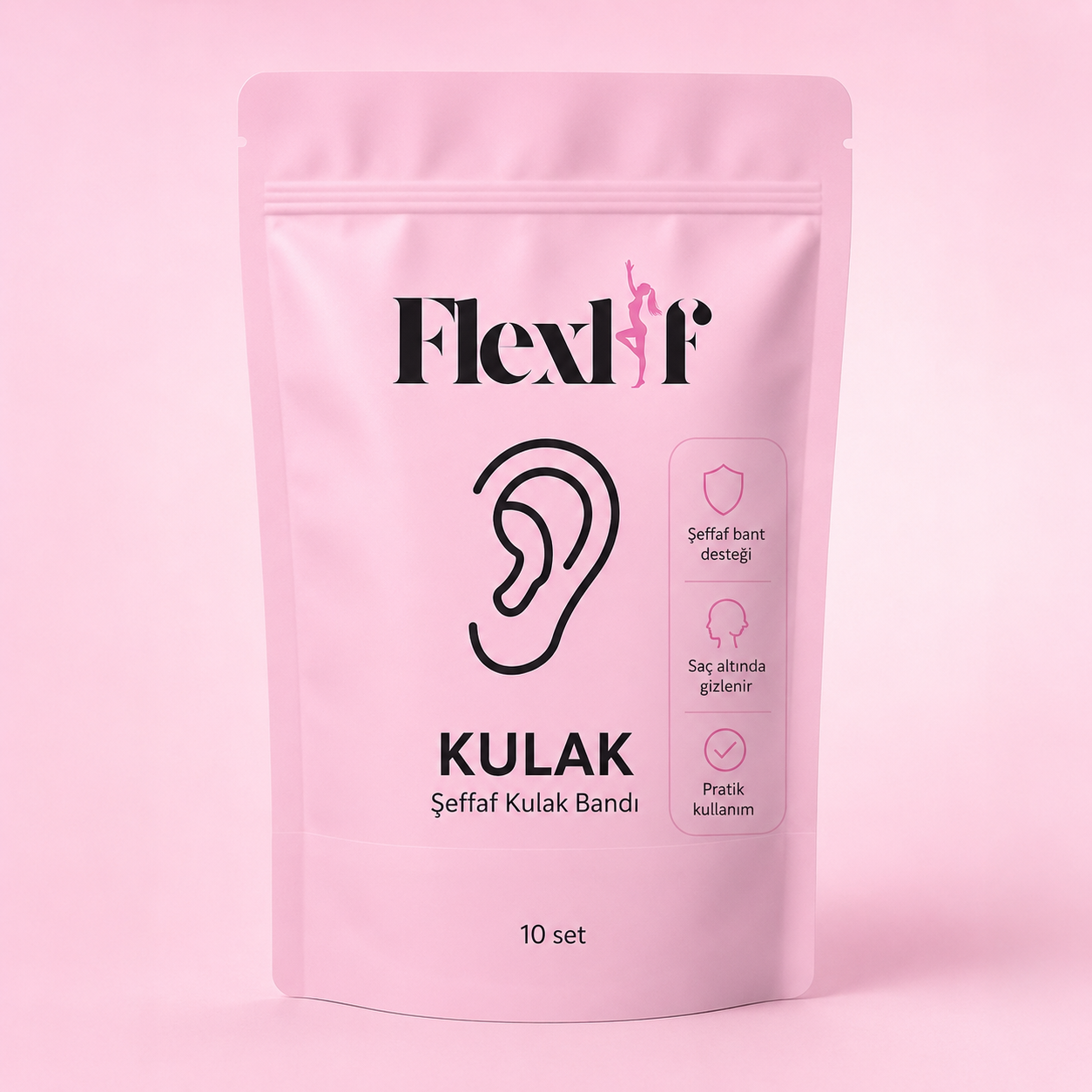 Flexlif Kulak Toparlayıcı Şeffaf Bant