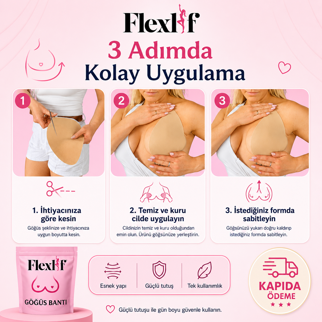 Flexlif Göğüs Destek Pedi