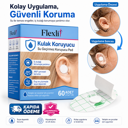 Flexlif Çocuk ve Yetişkin Kulak Koruyucu Bant