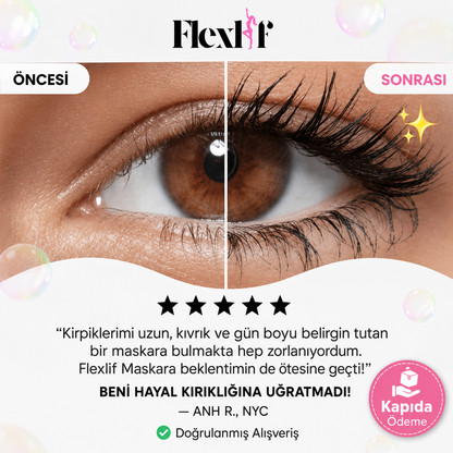 Flexlif Hacimli Kirpik Maskarası