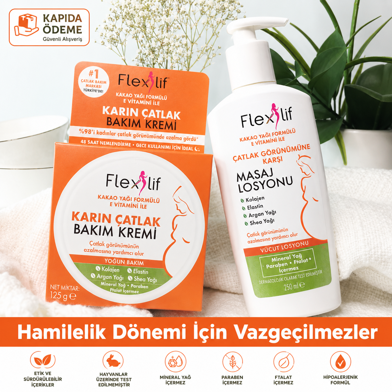 Flexlif Çatlak Karşıtı Vücut Losyonu