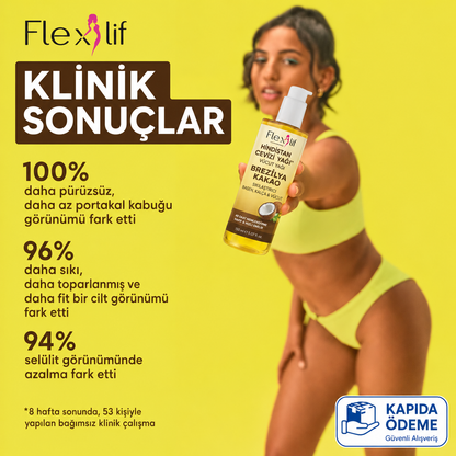 Flexlif Tropikal Sıkılaştırıcı Vücut Bakım Yağı