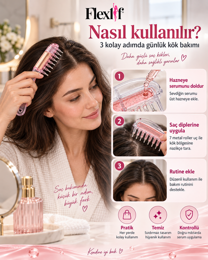 Flexlif Serum Uygulama Tarağı