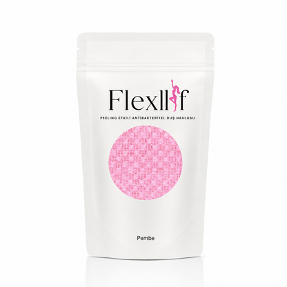 Flexlif Peeling Etkili Antibakteriyel Duş Havlusu