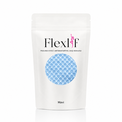 Flexlif Peeling Etkili Antibakteriyel Duş Havlusu