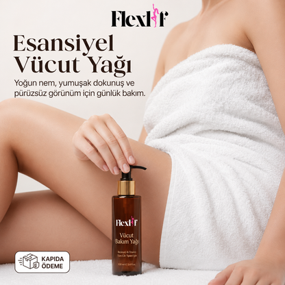 Flexlif Selülit Karşıtı Vücut Bakım Yağı