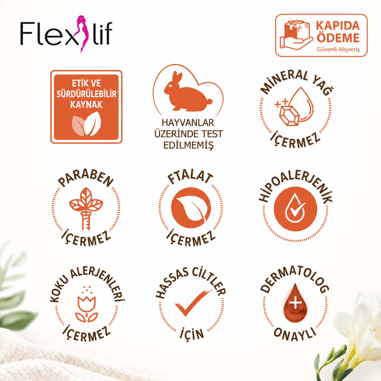 Flexlif Çatlak Karşıtı Vücut Losyonu