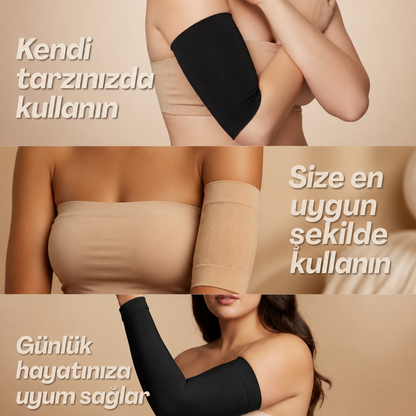 3D şekillendirici kolluklar – artık sarkık kollara son!