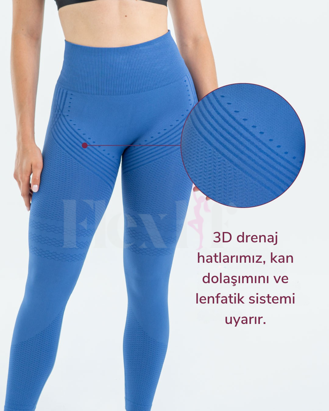 ©Flexlif 4'ü Bir Arada Etki Tayt - Selülit, Varis, Lipödem, Zayıflama