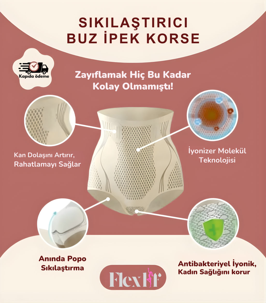Flexlif Yağ Yakıcı Korse